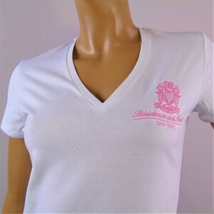 Saint Tropez T Shirt White Short Sleeve Kariban